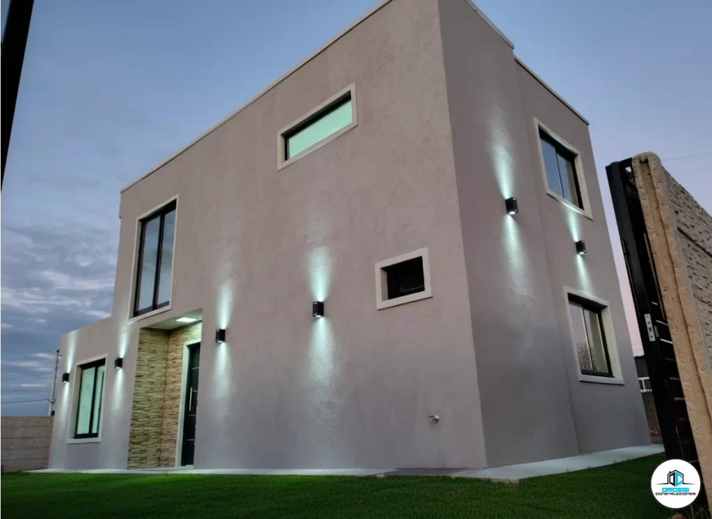 Casa wood framing construccion en seco